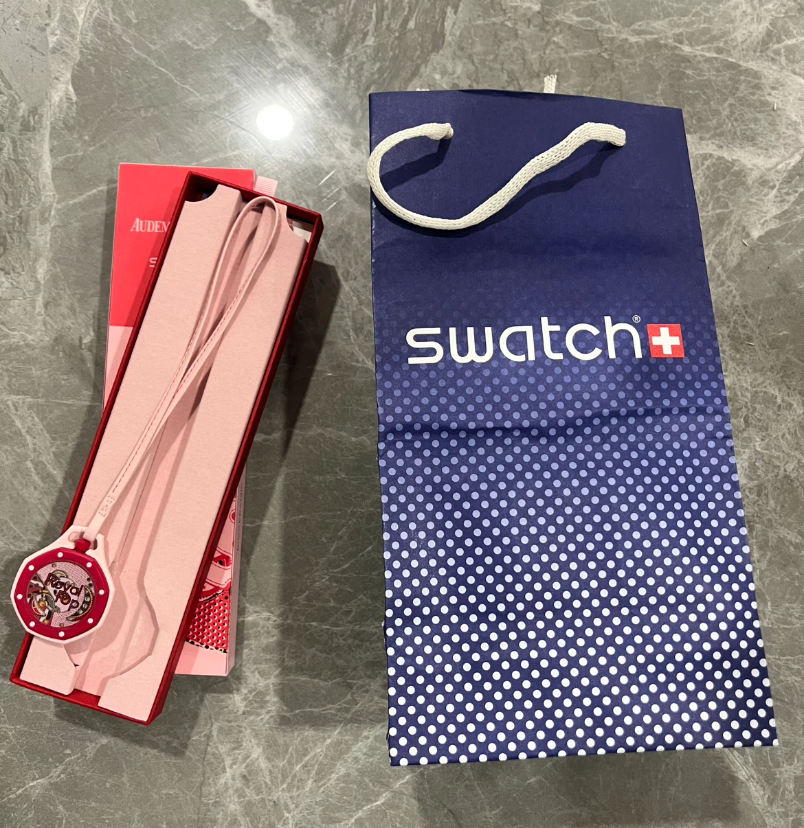 AP X SWATCH Pocket Watch - photo 2