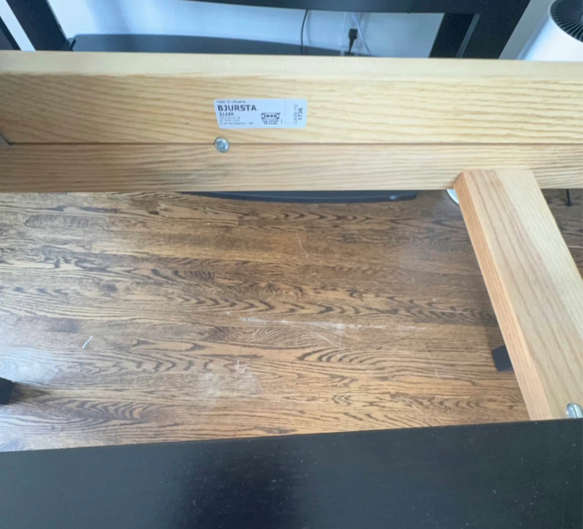 IKEA BJURSTA Extendable Dining Table - photo 3