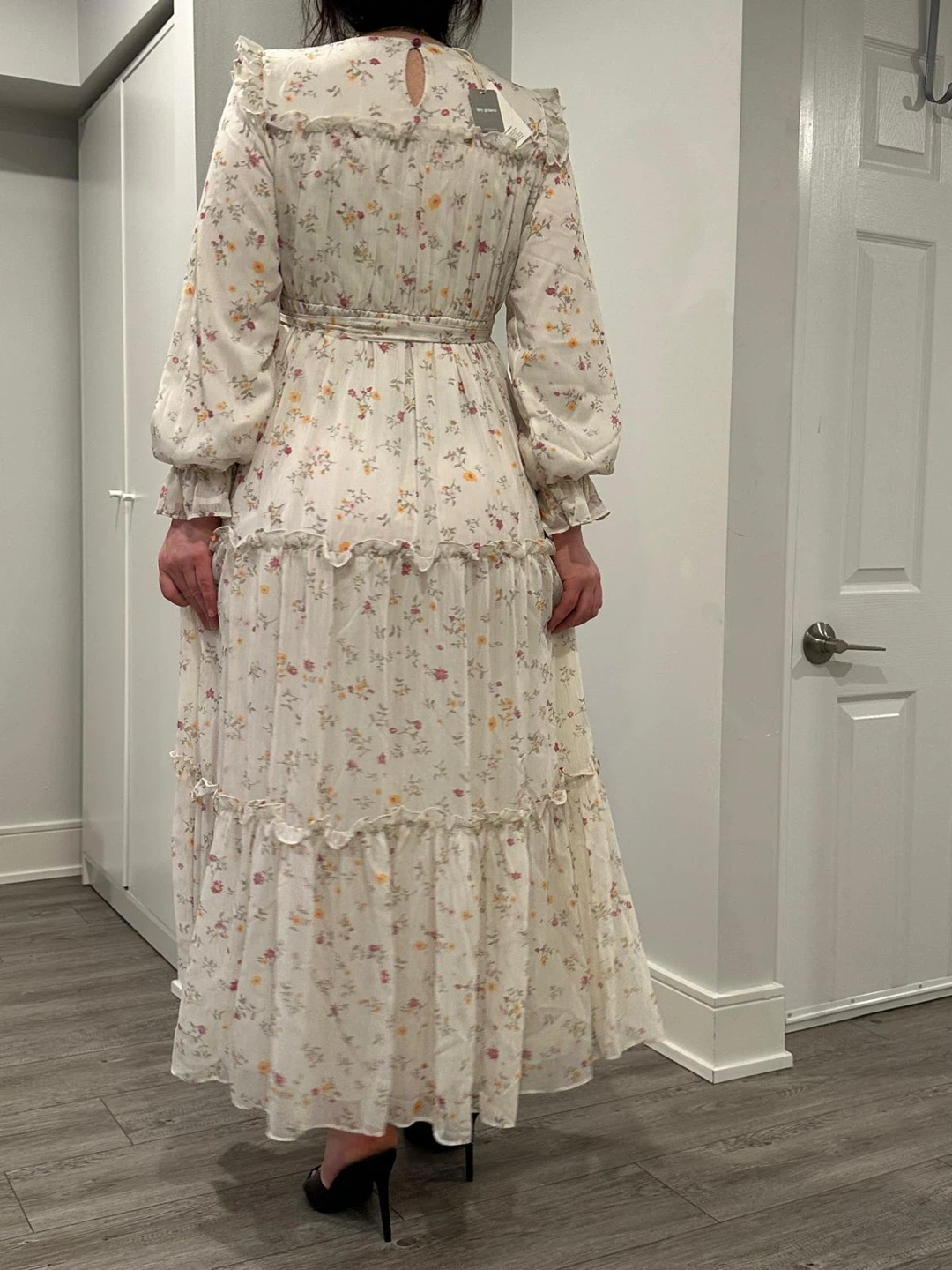 Floral Maxi Dress with Ruffles - photo 2
