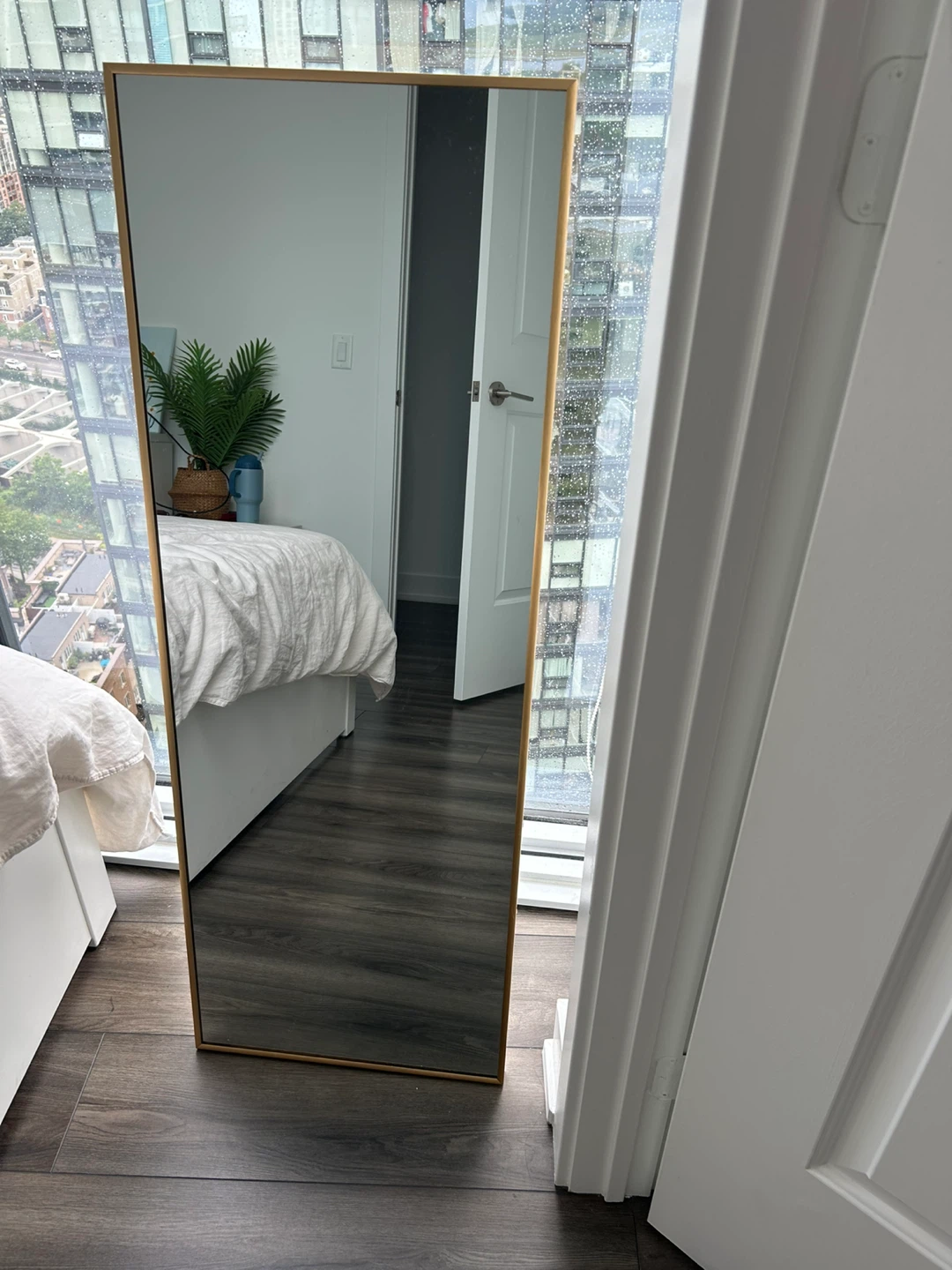Full Length Gold Frame Mirror