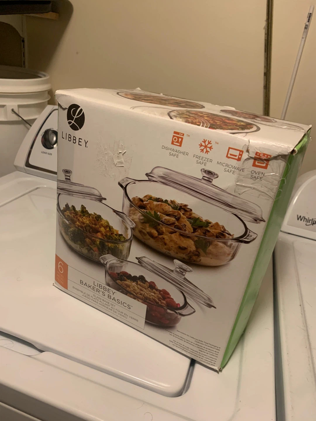 New Baker's Basics Glass Bakeware Set - 6 Pieces - photo 2
