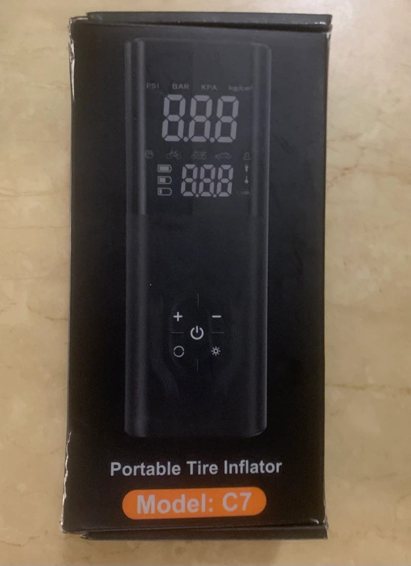 Portable Tire Inflator Model C7 - 500mm
