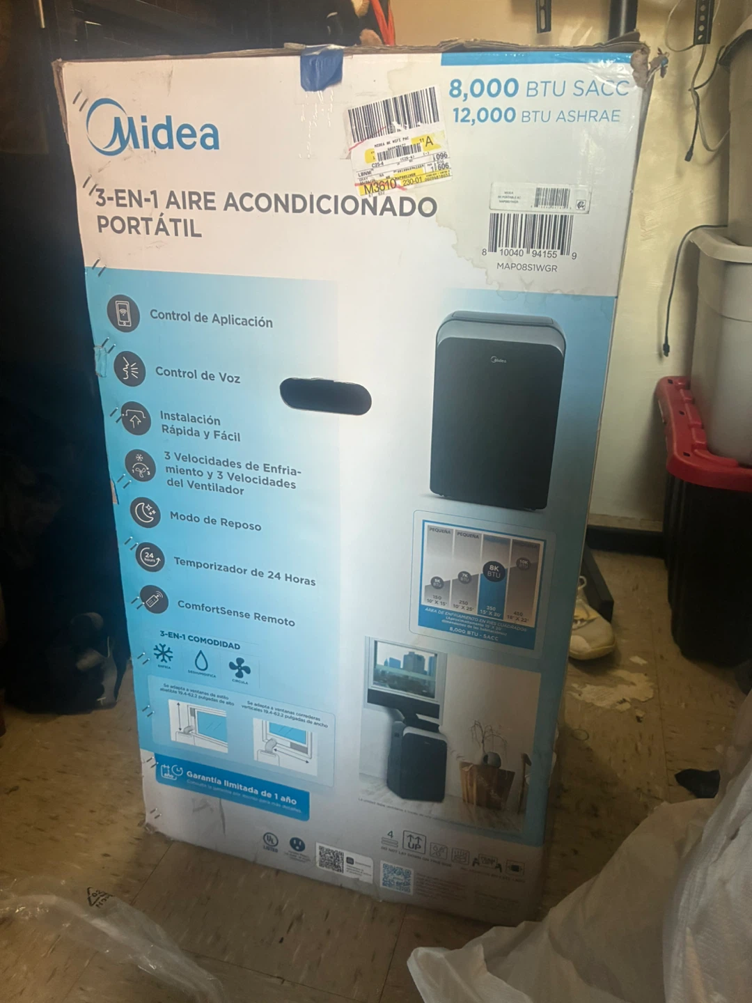 Midea 3-in-1 Portable Air Conditioner 12,000 BTU - photo 4