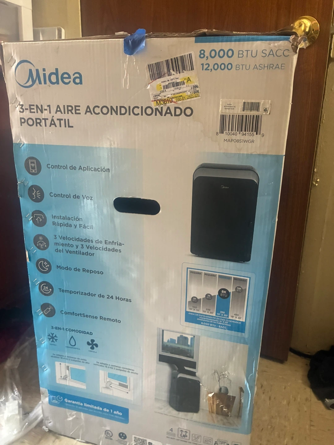 Midea 3-in-1 Portable Air Conditioner 12,000 BTU - photo 3