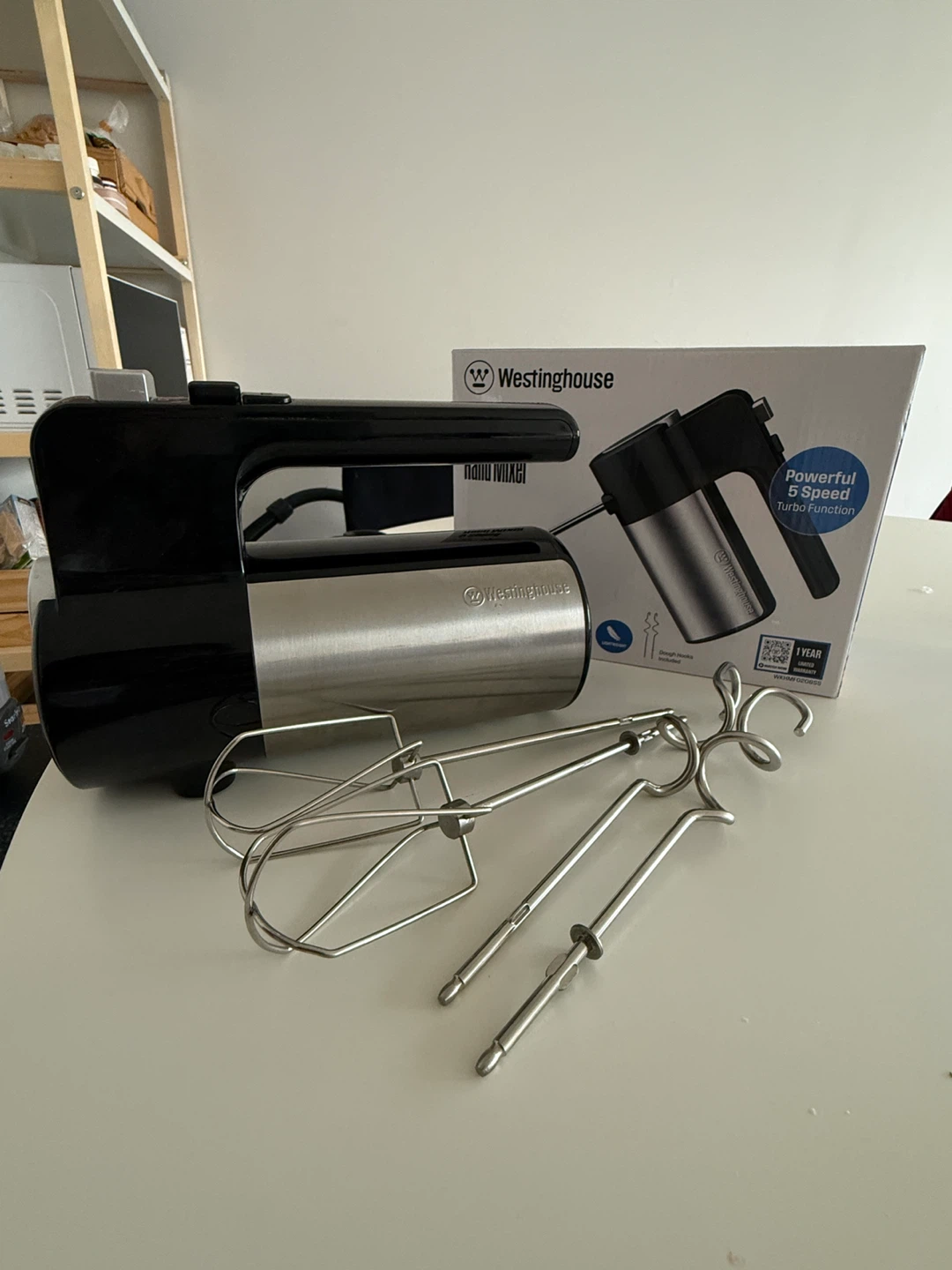 Westinghouse 5 Speed Hand Mixer - photo 2