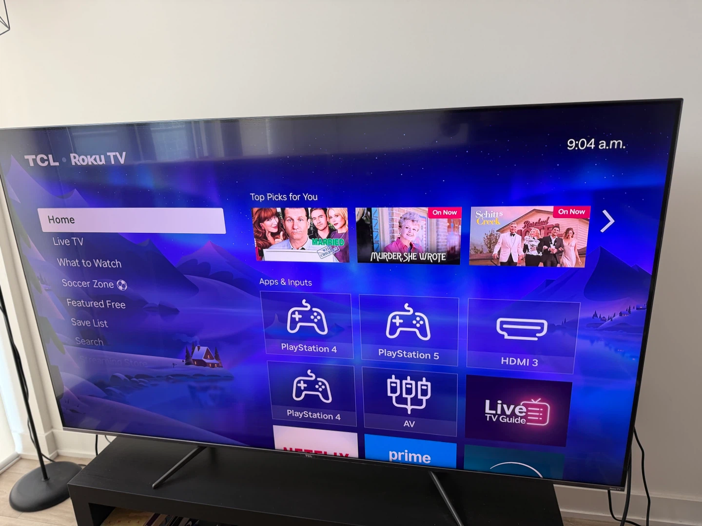 TCL Roku Smart TV with Netflix, Apple TV+, Prime and Many more