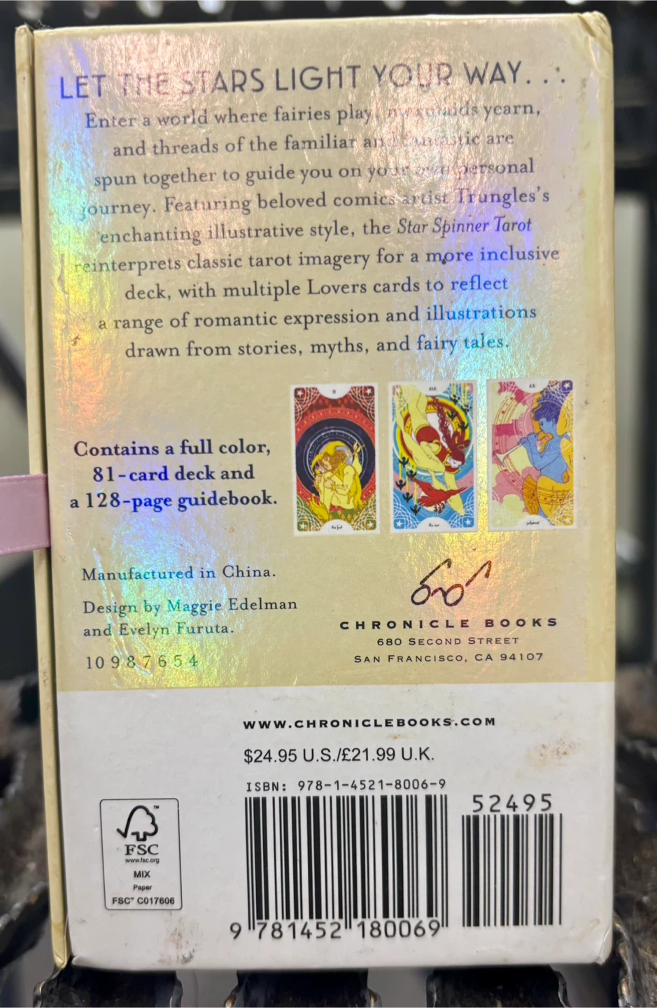 Star Spinner 81 Tarot Cards NO Guidebook - photo 3