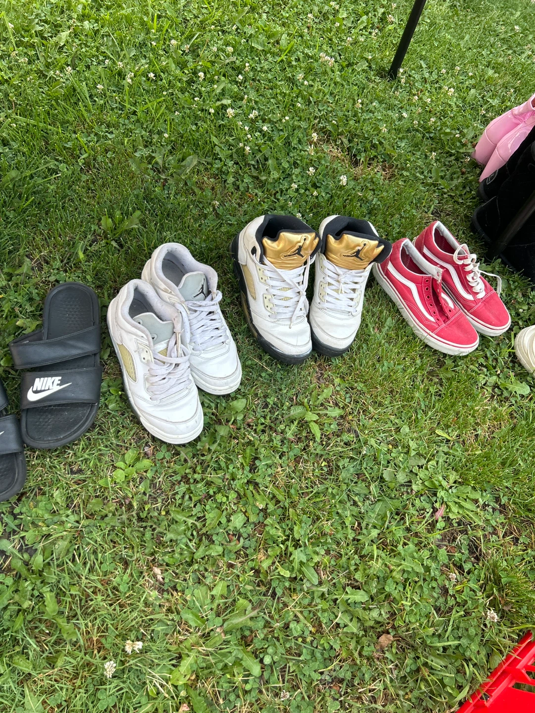 Assorted Shoes and Clothing