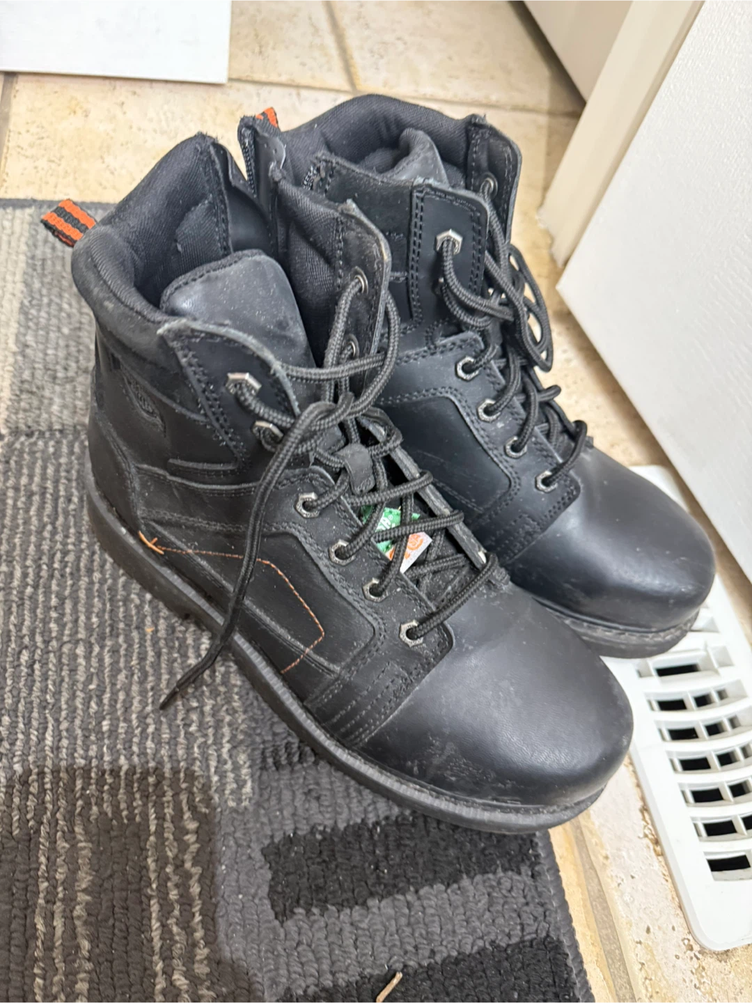 Harley-Davidson "Cycles" Men's Black Leather Boots - photo 3