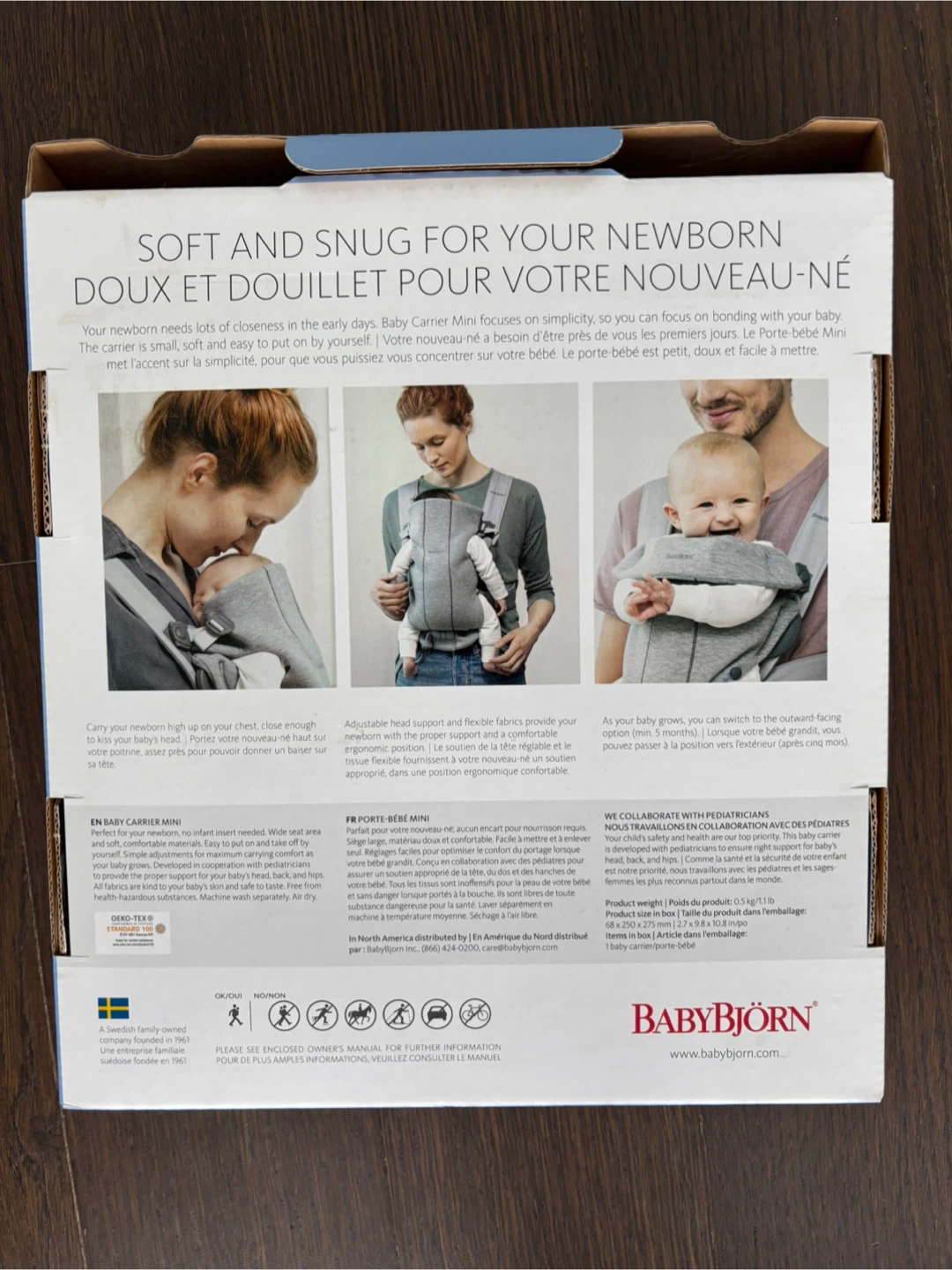 BabyBjörn Baby Carrier Accessory - Grey - photo 2