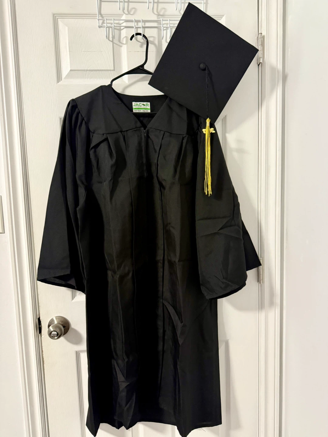 JACR Graduation Cap and Gown Set - Size 45