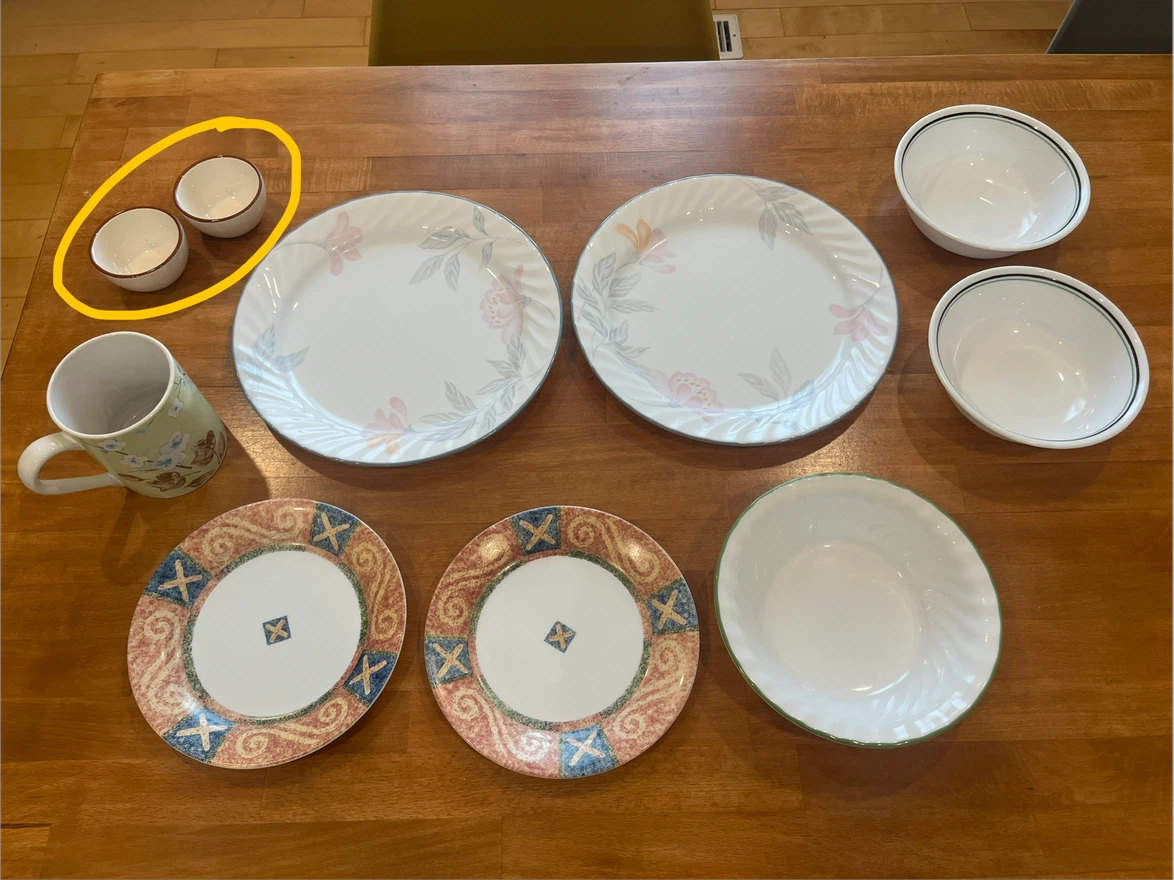 Corelle Dishes