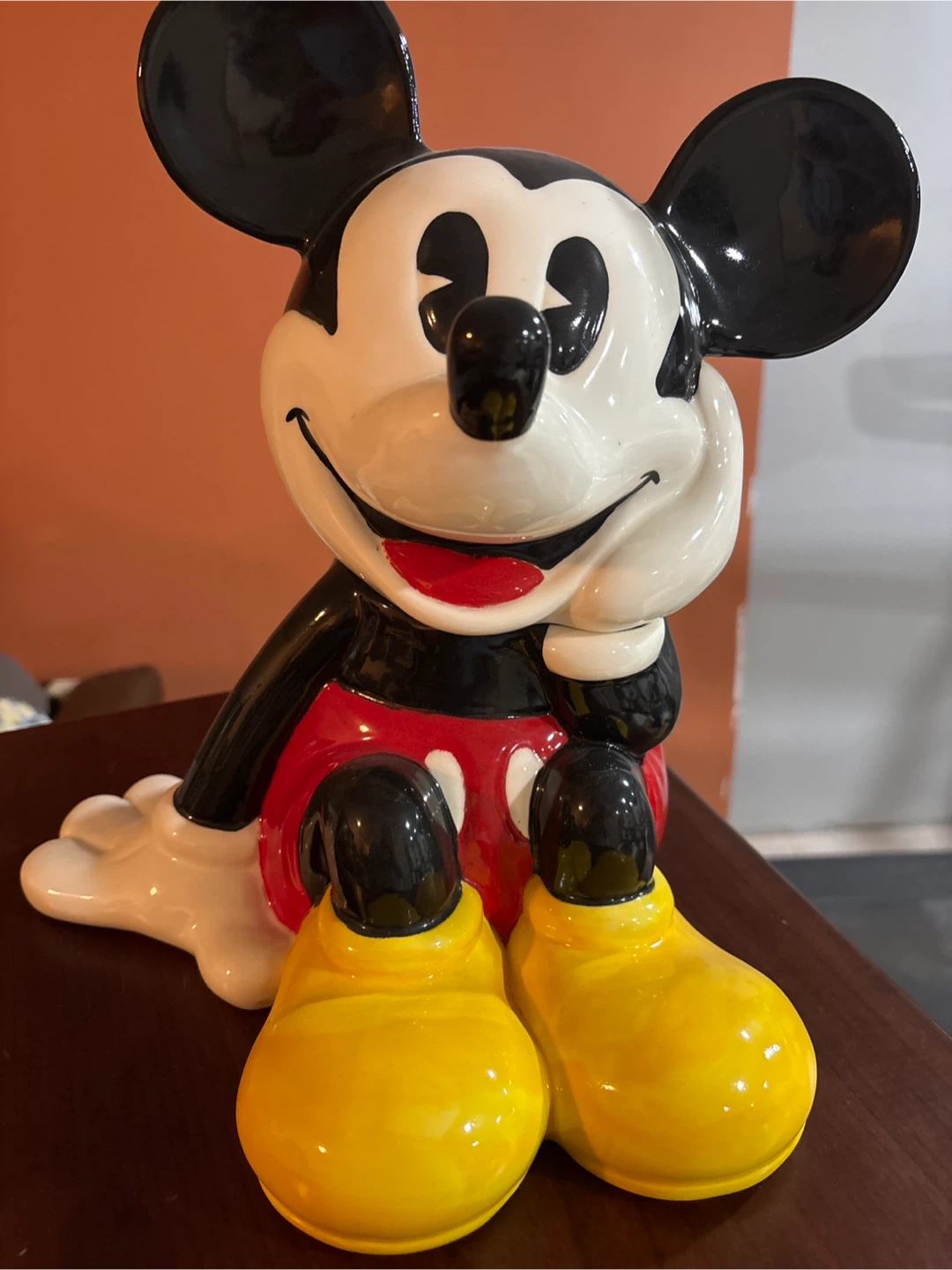Mickey Mouse Ceramic Cookie Jar