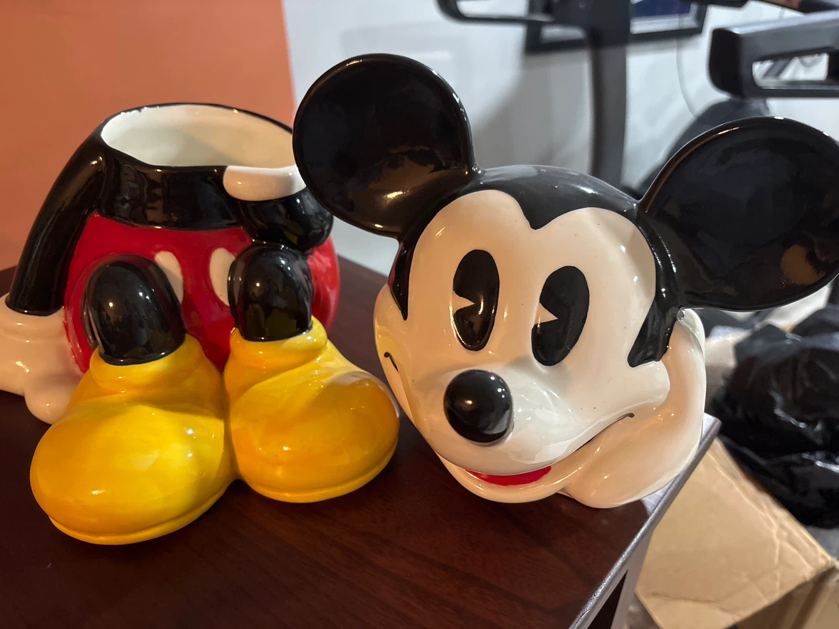 Mickey Mouse Ceramic Cookie Jar - photo 2