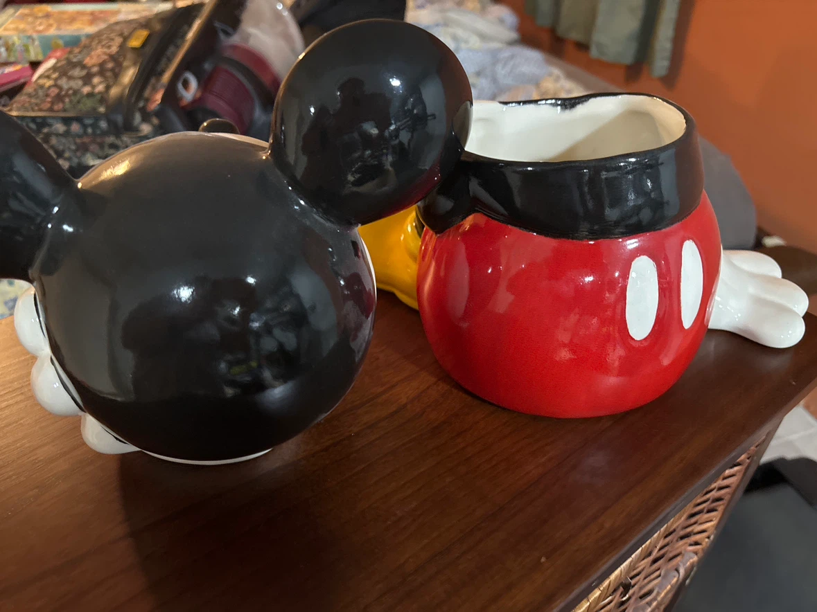 Mickey Mouse Ceramic Cookie Jar - photo 3