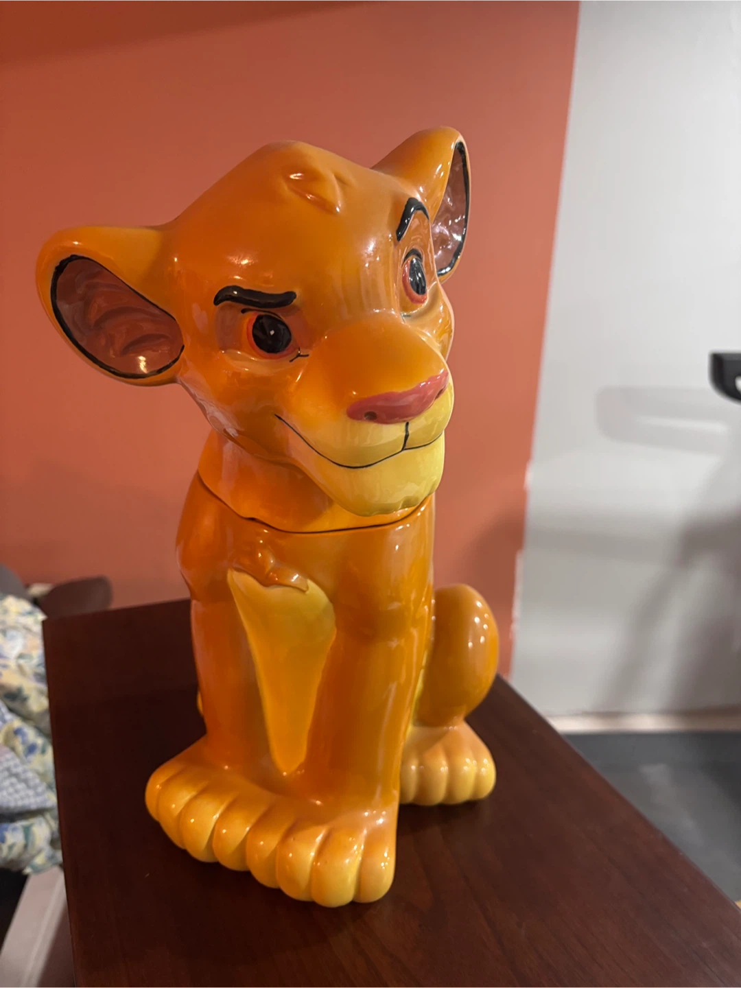 Disney The Lion King Simba Ceramic Cookie Jar