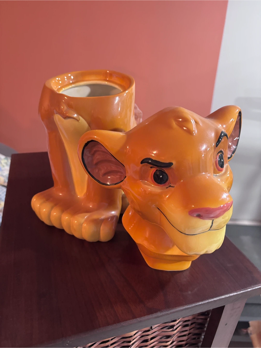 Disney The Lion King Simba Ceramic Cookie Jar - photo 2