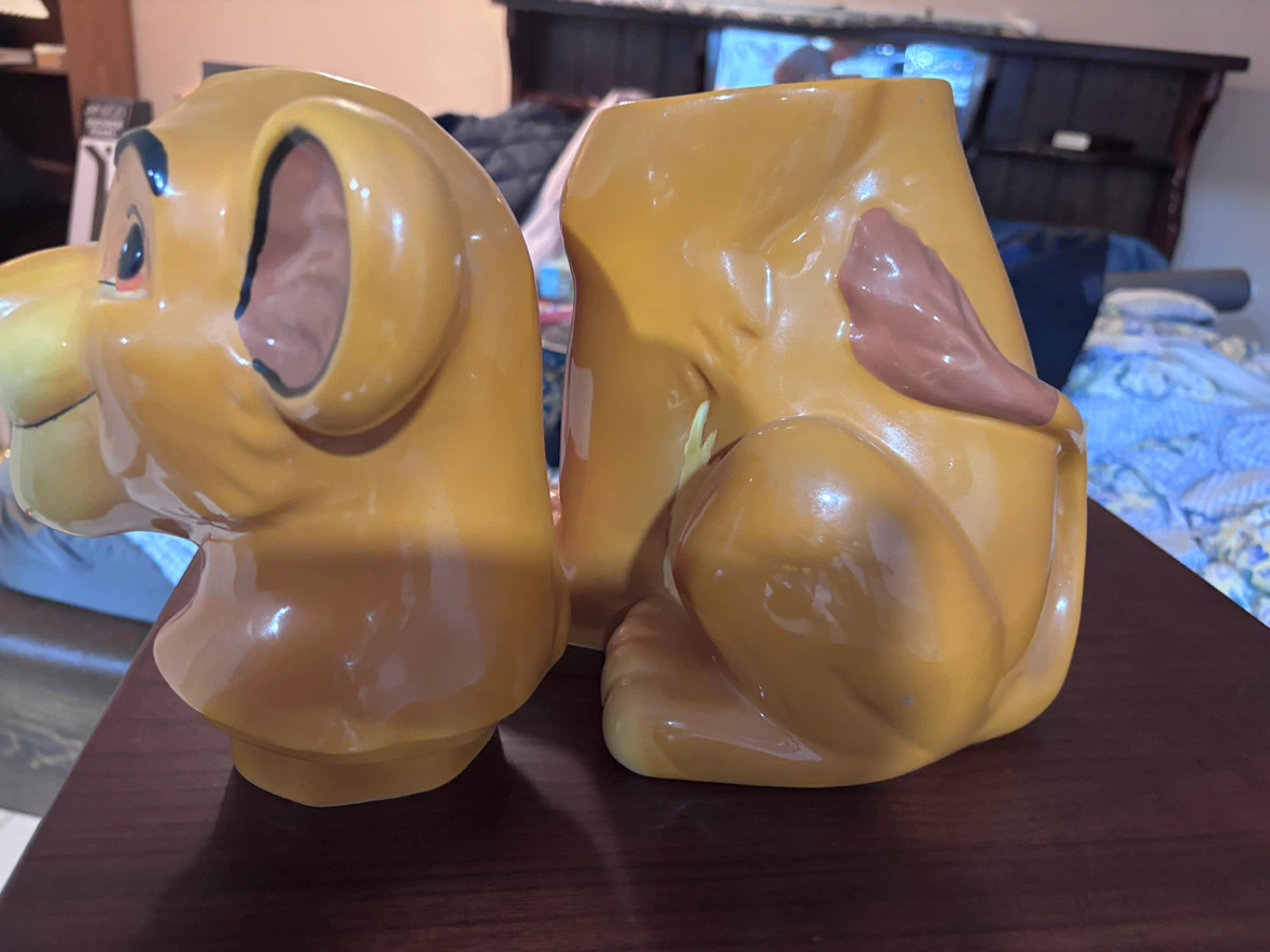 Disney The Lion King Simba Ceramic Cookie Jar - photo 3