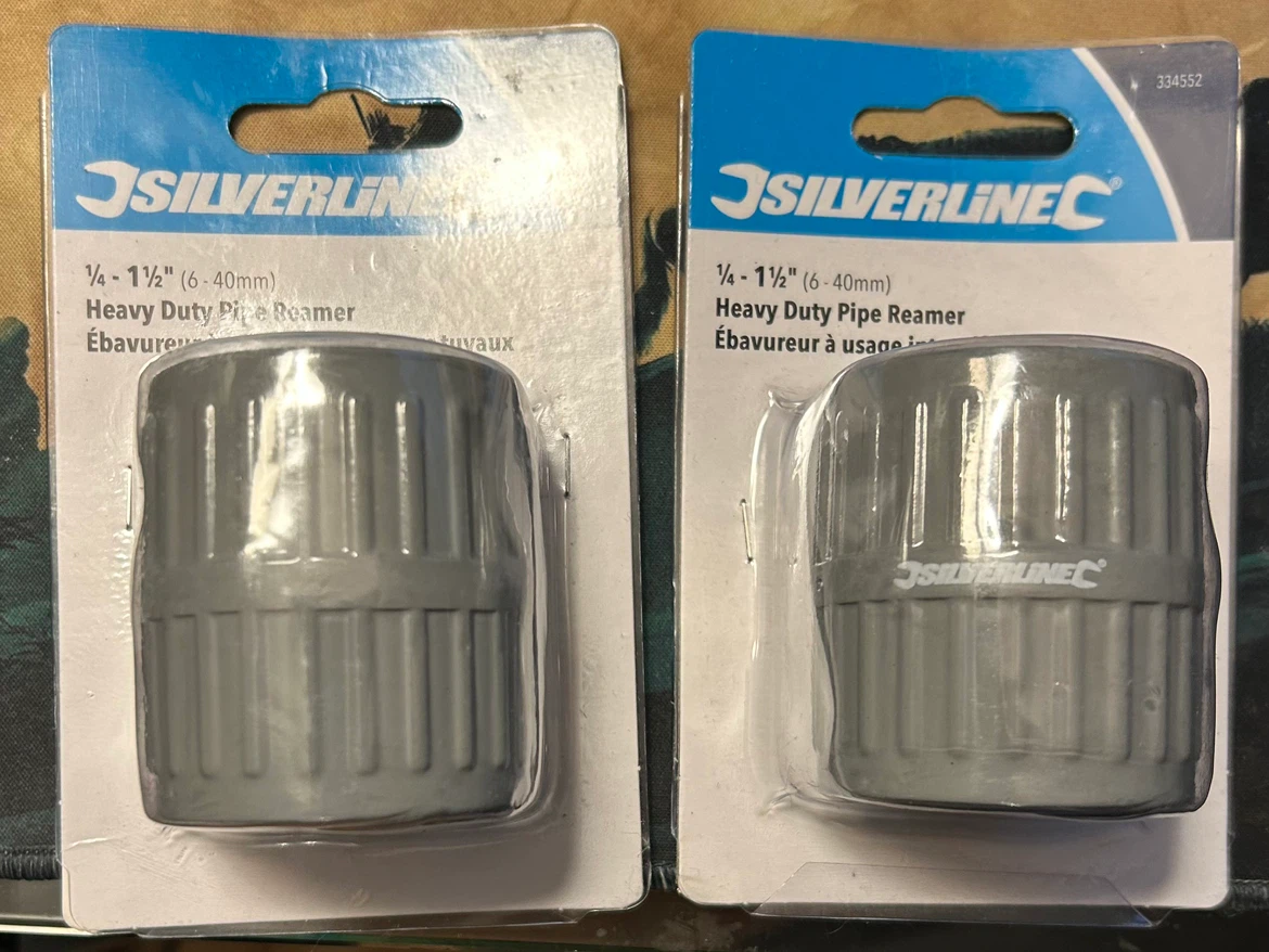 Silverline Heavy Duty Pipe Reamer 1/4"-1 1/2"