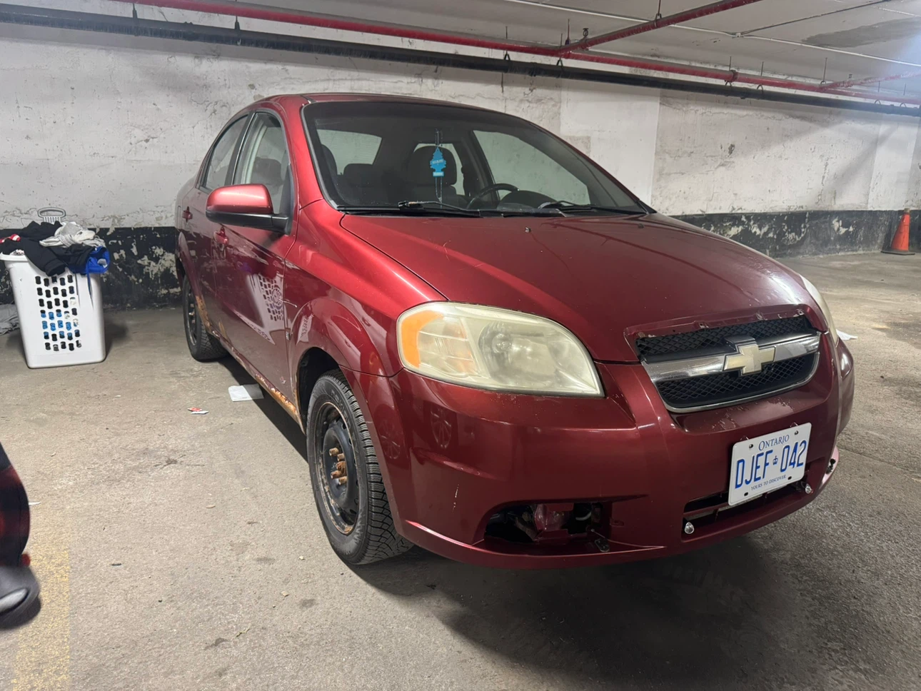 Chevrolet Aveo Sedan - Red 2009