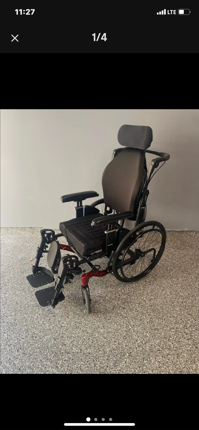 Fuse T50 Tilting / Reclining Wheelchair