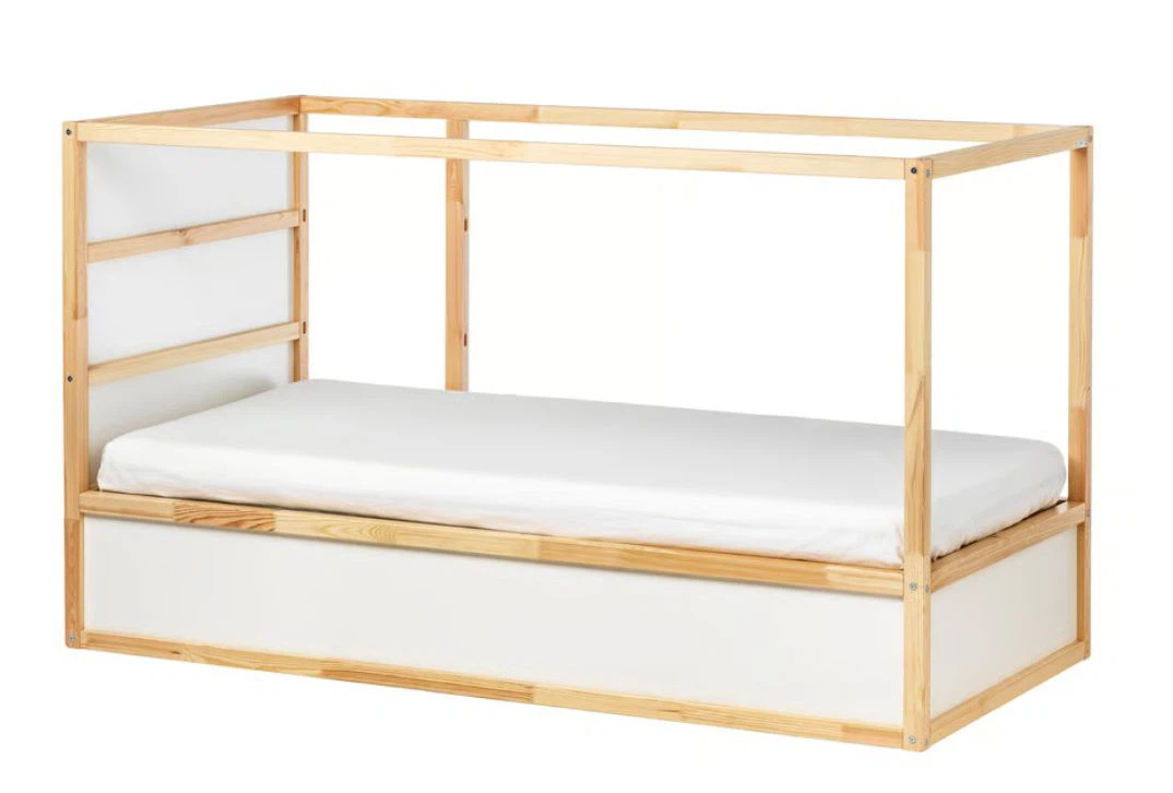 IKEA KURA Reversible bed, white/pine, Twin - photo 2