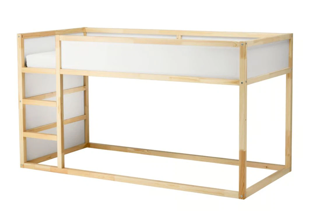 IKEA KURA Reversible bed, white/pine, Twin - photo 3