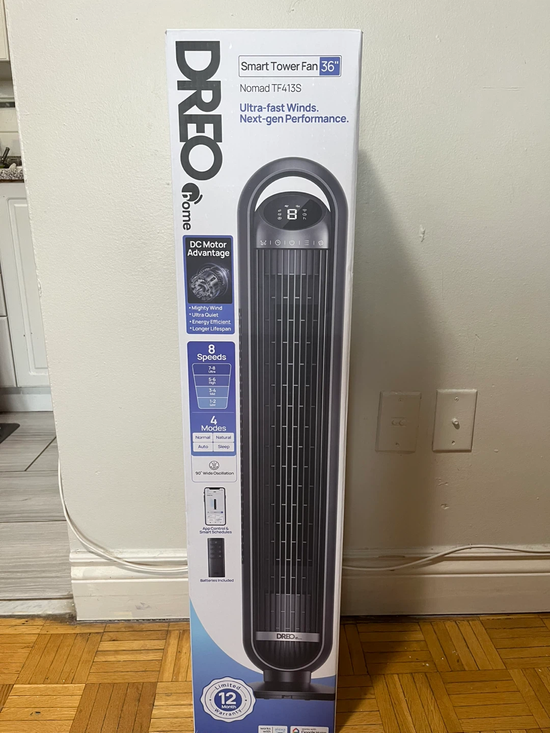 Dreo Nomad TF413S Smart Tower Fan 36"