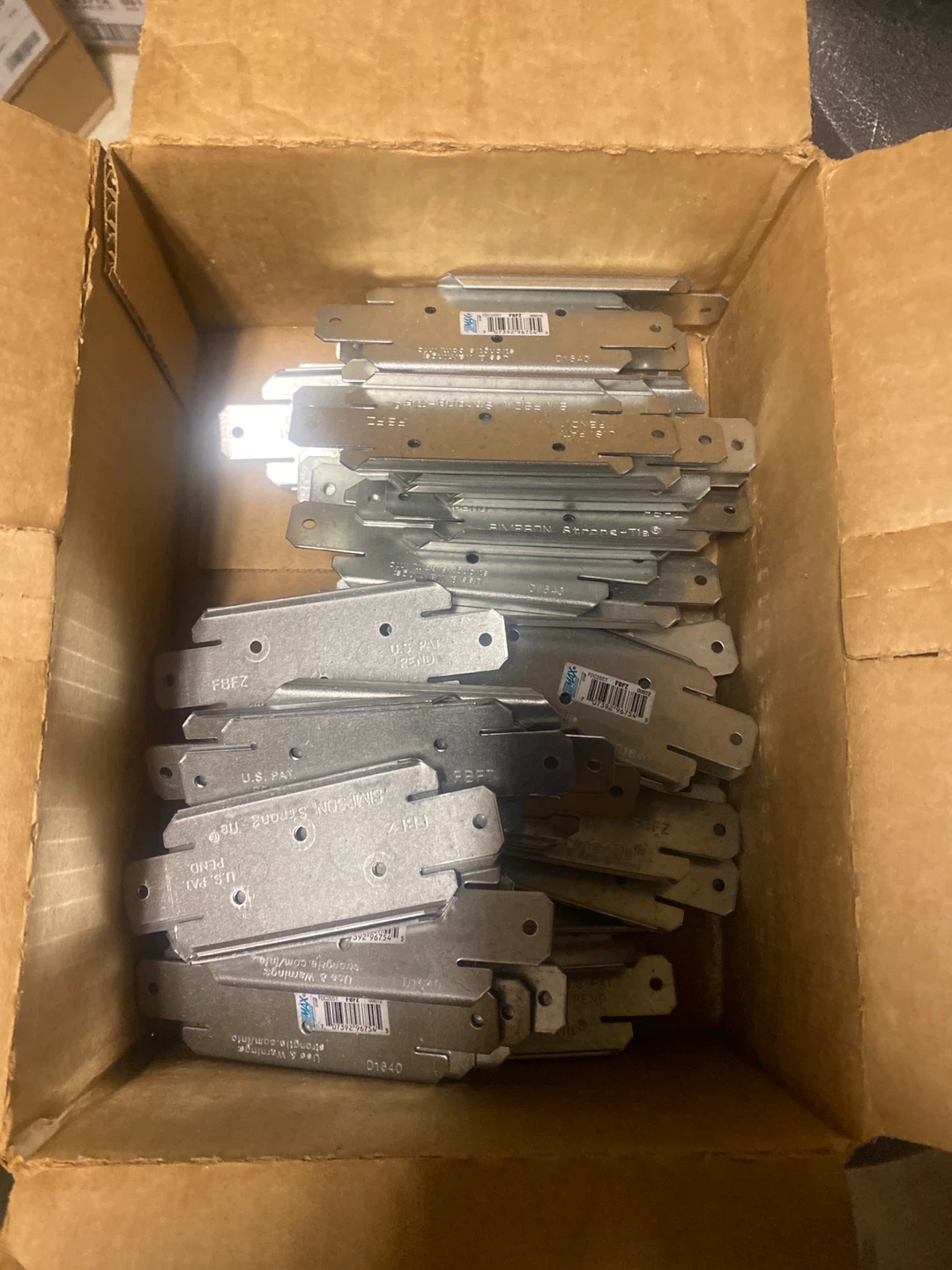 Simpson Strong-Tie FBFZ Fence Brackets - QTY 100 - photo 2