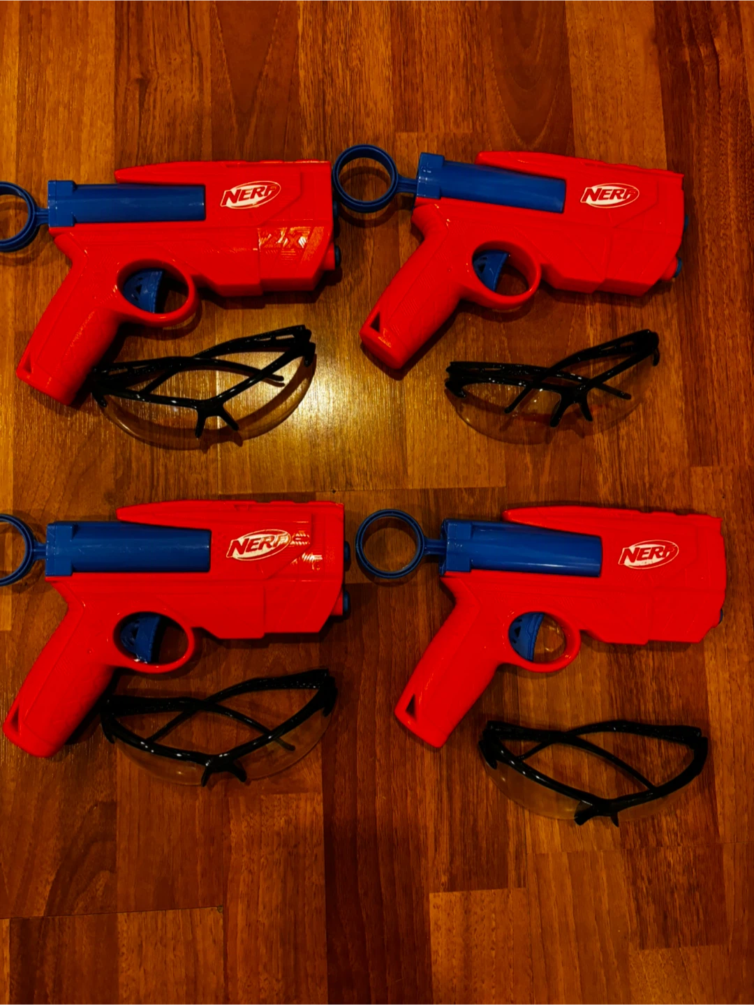 Nerf Toy Guns with Safety Glasses