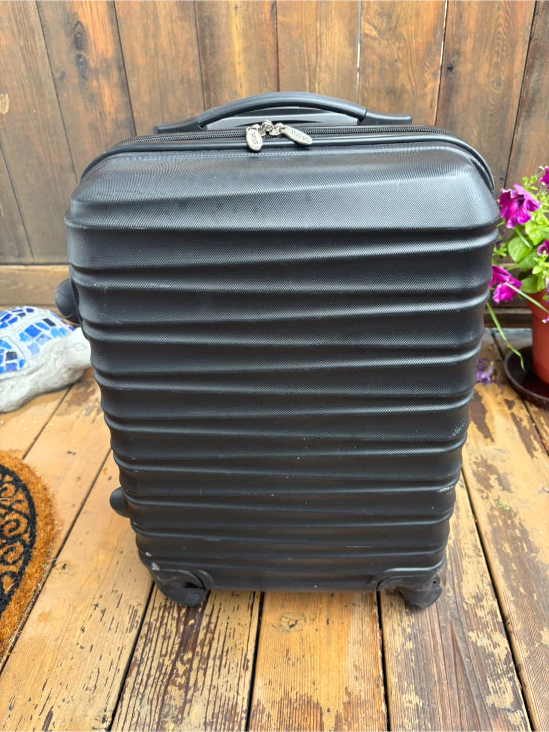 Black Bentley Tracker Carry-On Suitcase