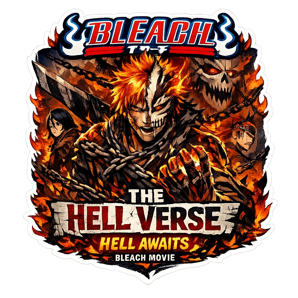 Custom anime stickers trending bleach movie