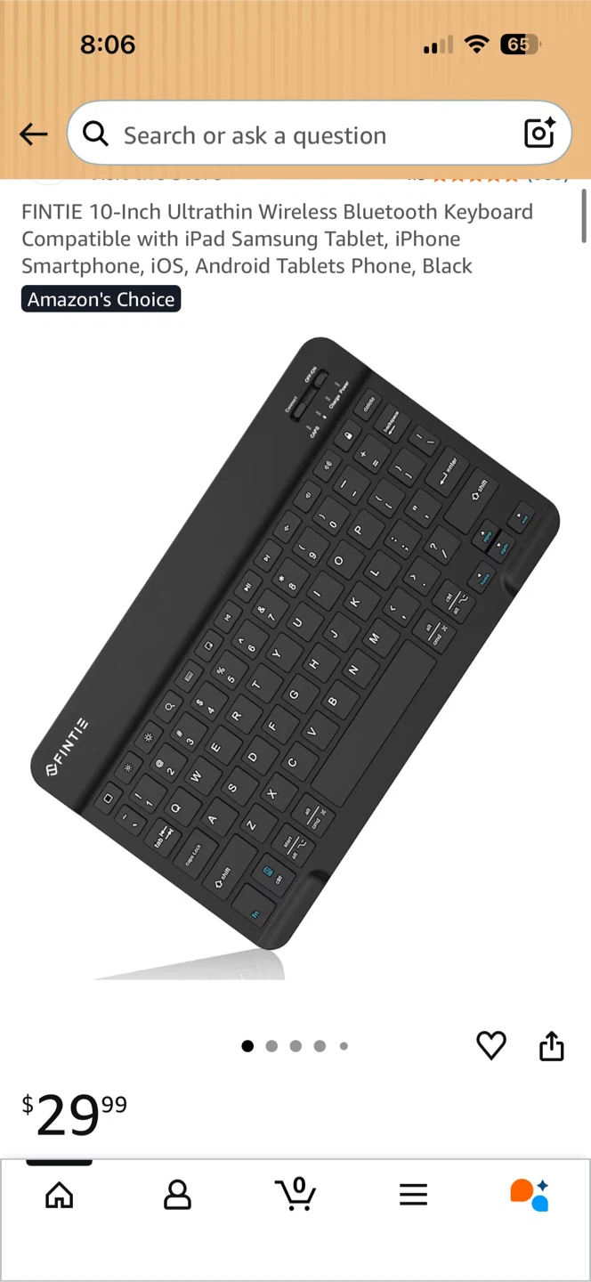 Finite 10 inch Wireless Keyboard and Case, Need it gone asap! - photo 4