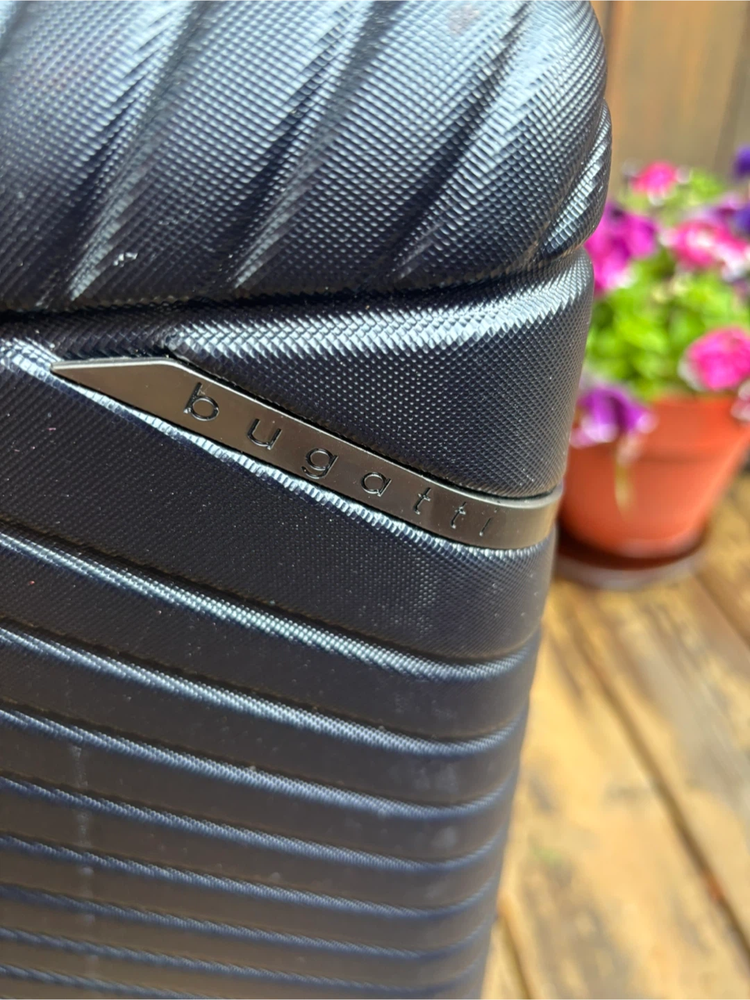 Bugatti Black Hardside Spinner Luggage - photo 2