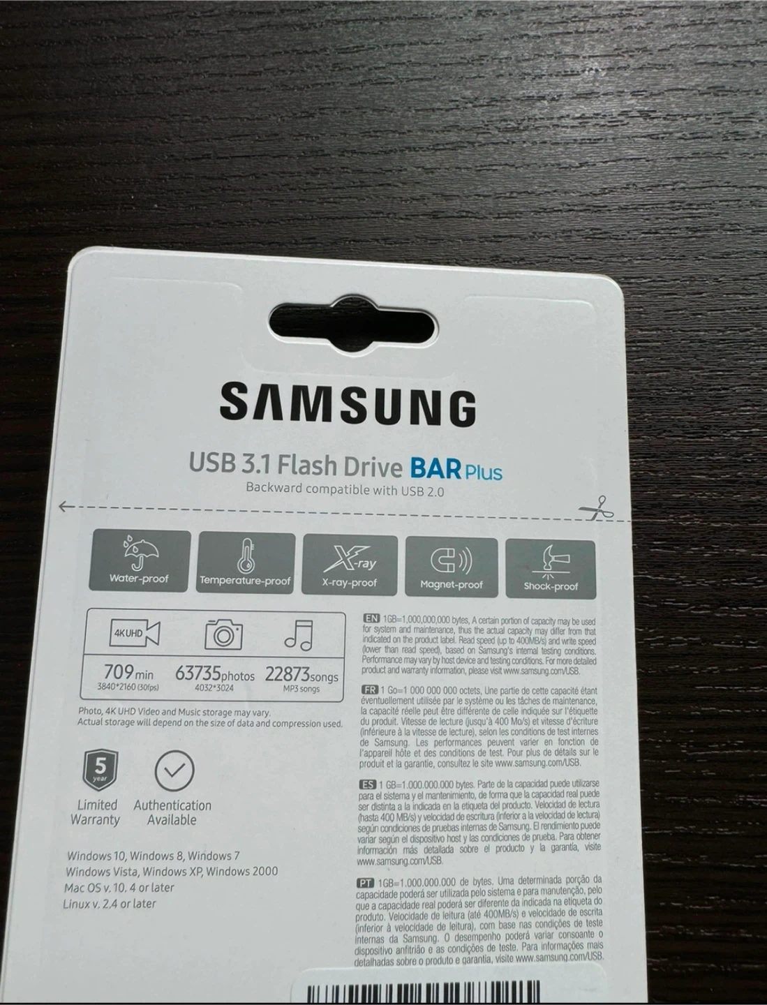 Samsung USB 3.1 Flash Drive BAR Plus 256GB - Champagne Silver - photo 2