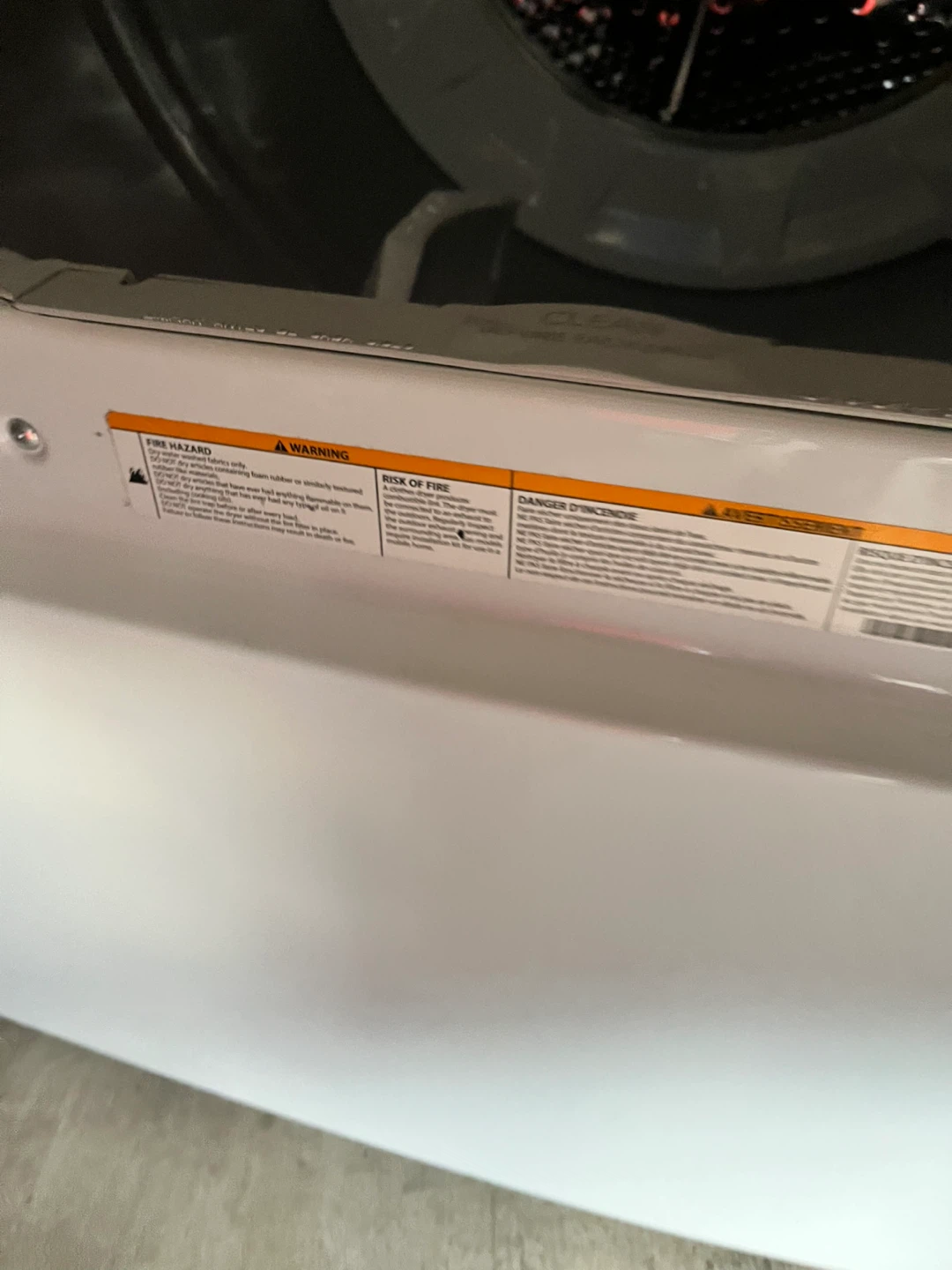 GE Electric Dryer GTD46EDMN0WS - photo 5