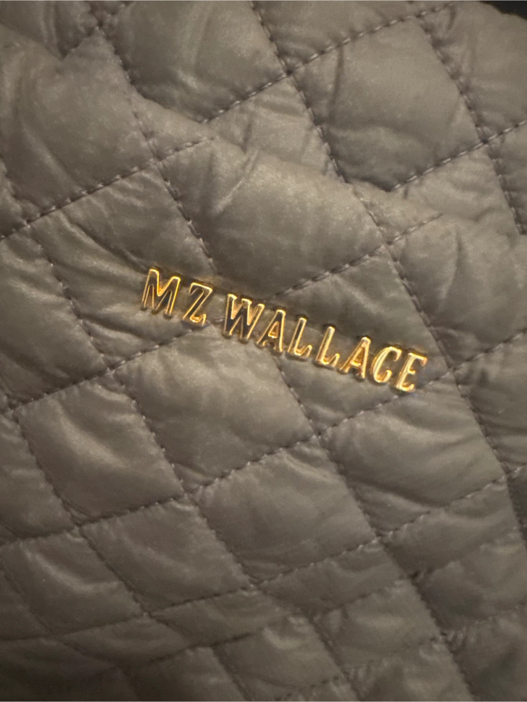 MZ Wallace Grey Quilted Tote Bag - photo 2