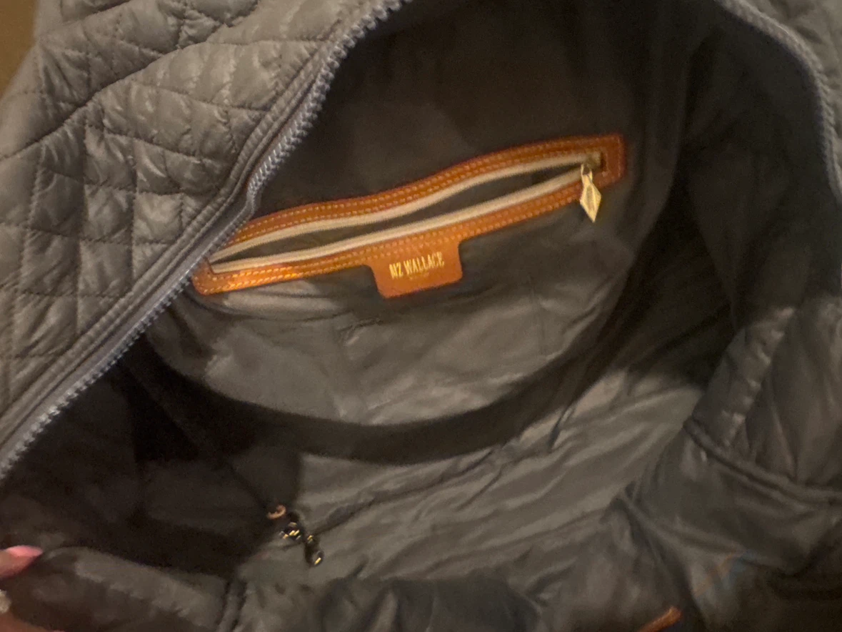 MZ Wallace Grey Quilted Tote Bag - photo 4