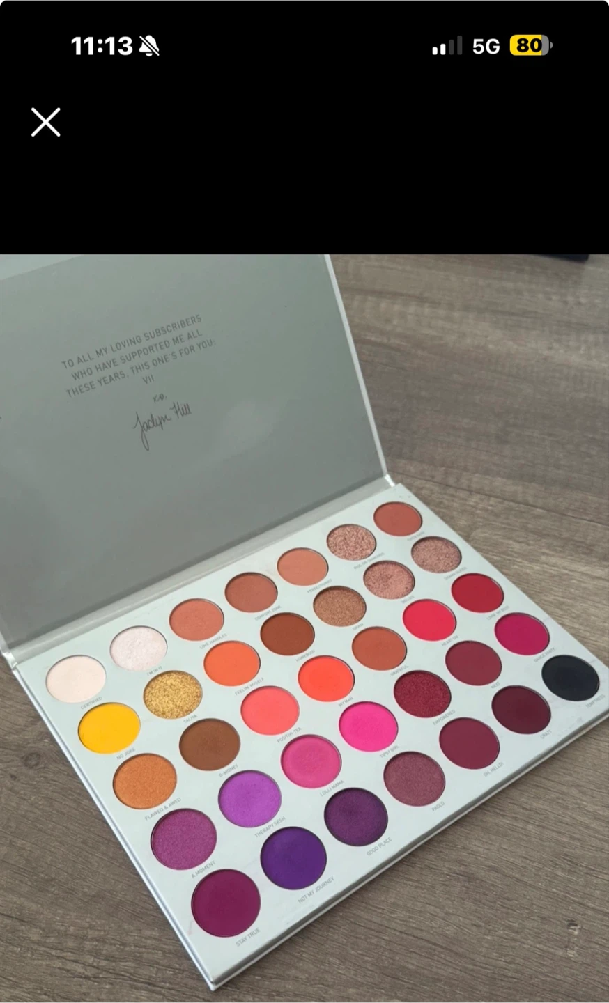 Jaclyn Hill x Morphe Palette Volume II Eyeshadow Palette