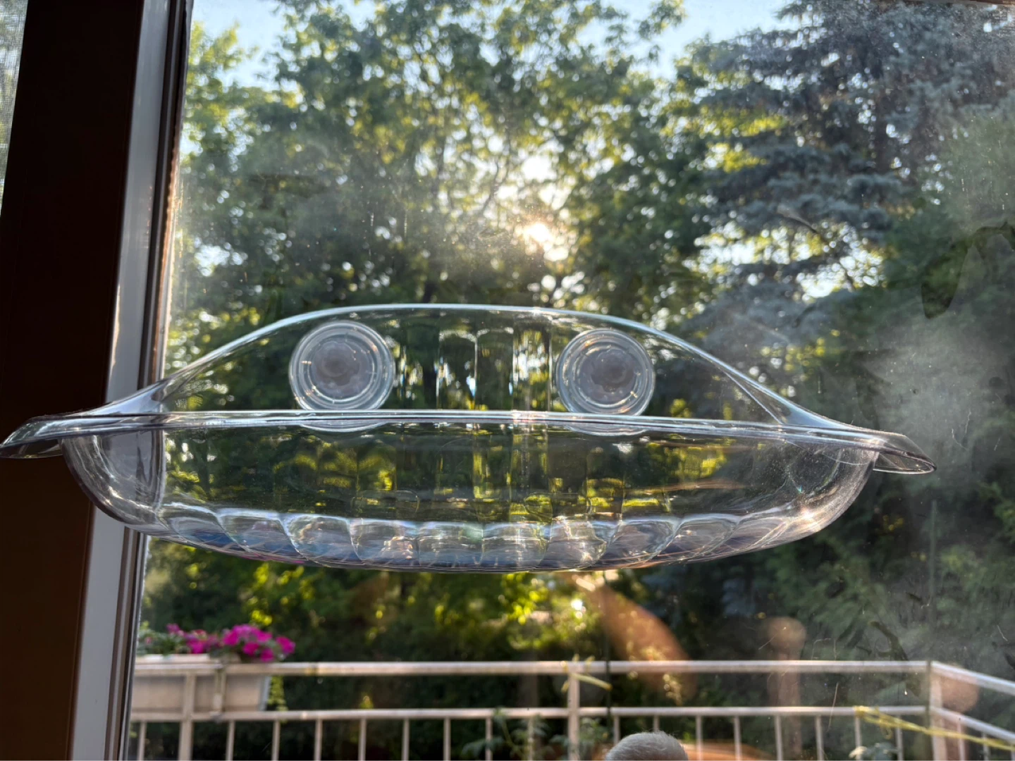 Cat Window Perch - Transparent - photo 3