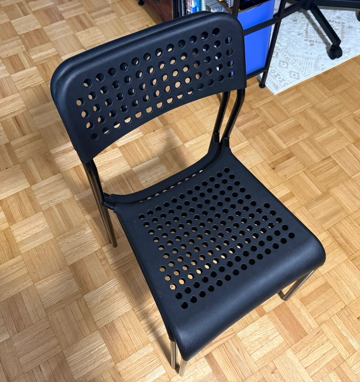 IKEA ADDE Black Chairs set of 2 - photo 4