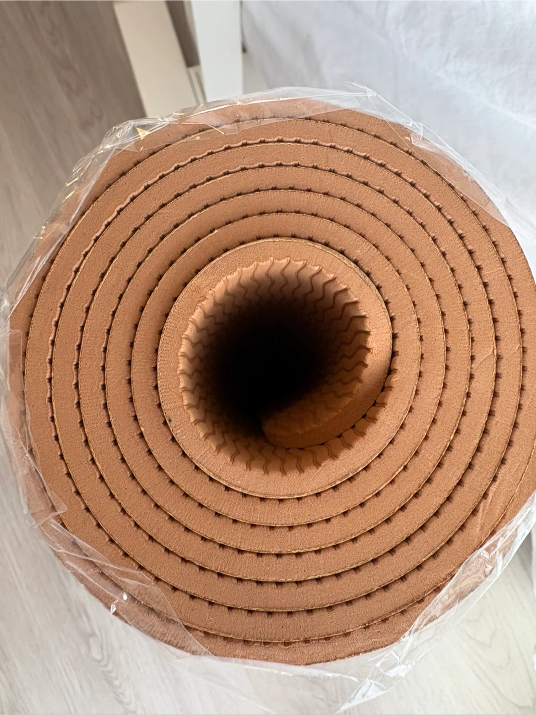 New Oak and Reed Natural Cork Yoga and Fitness Mat - photo 3