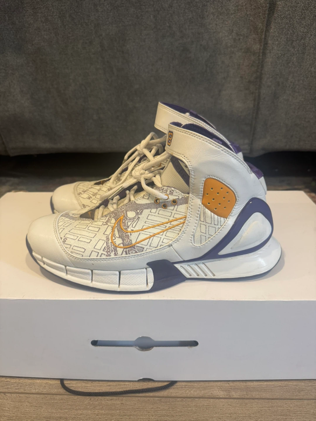 Nike Air Zoom Huarache 2K5 Kobe Laser LA Map