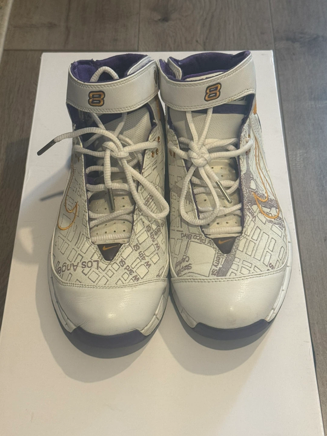 Nike Air Zoom Huarache 2K5 Kobe Laser LA Map - photo 2