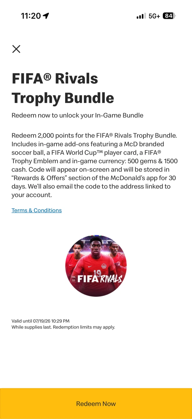 FIFA® Rivals Grimace Bundle Reward Code - photo 2
