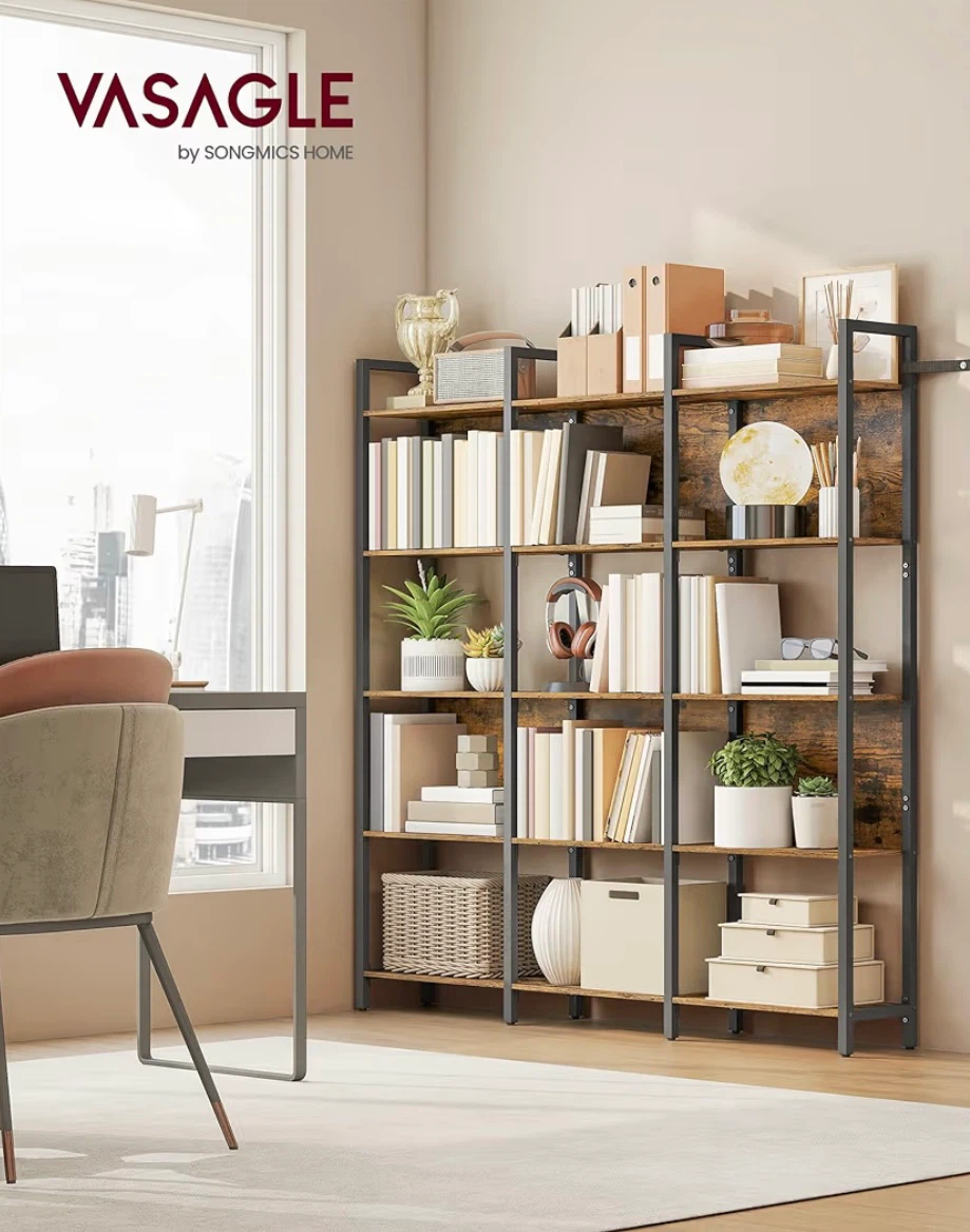 Brand new VASAGLE Bookshelf or Kitchen Shelf- Industrial Style