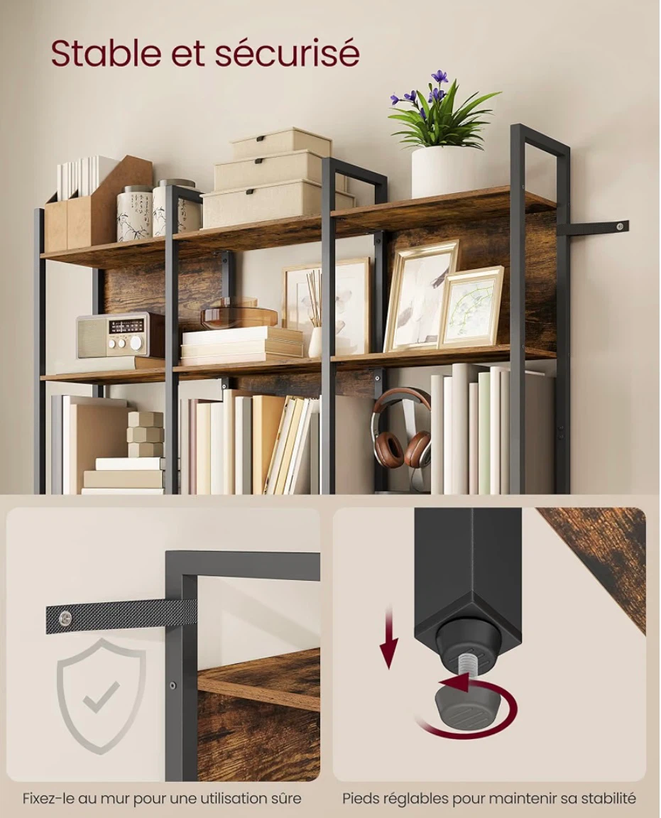 Brand new VASAGLE Bookshelf or Kitchen Shelf- Industrial Style - photo 4