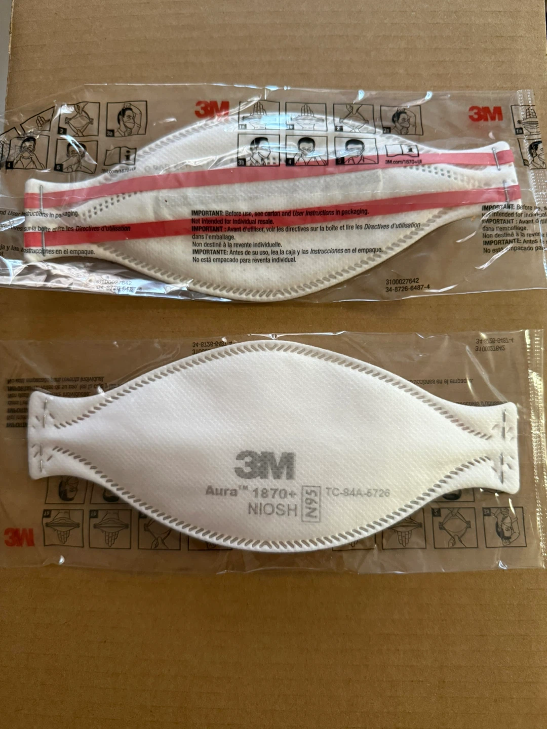 Aura 1870+N95 Medical Mask 3M