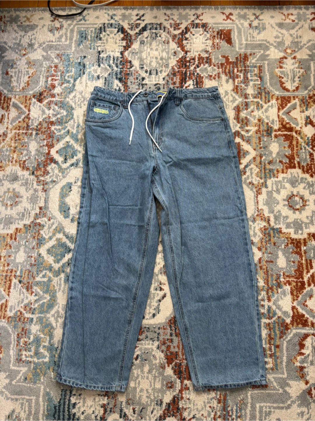 Goryeb patch jeans