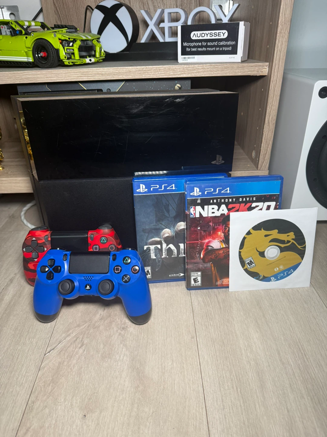 PlayStation 4 with games